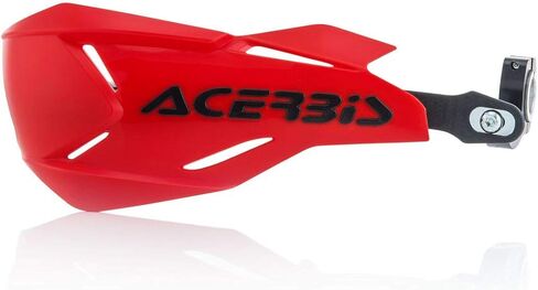 Acerbis Red-Black 2018 X-Factory Mx Hand Guards (Default, Red) in Saudi Arabia