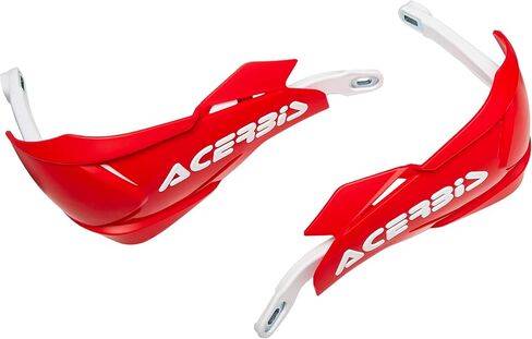 Acerbis Red-Black 2018 X-Factory Mx Hand Guards (Default, Red) in Saudi Arabia