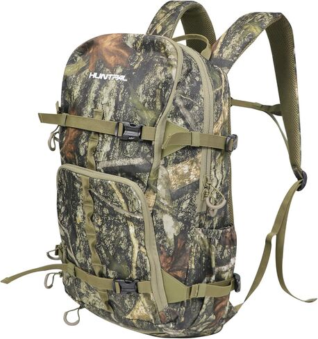 HUNTPAL Hunting Backpack, Waterproof Camo Hunting Day Pack with Storage Pockets, Long-Lasting Large Capacity Backpack for Rifle Shotgun Bow Gun in Saudi Arabia