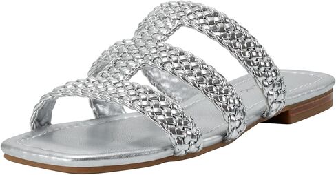Bandolino Women's Sumer Flat Sandal, Gold 710, 9 in Saudi Arabia