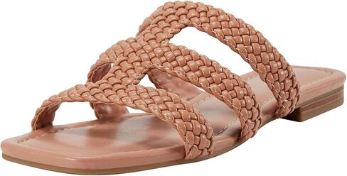 Bandolino Women's Sumer Flat Sandal, Gold 710, 9 in Saudi Arabia