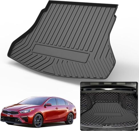 بطانة البضائع لعام 2020-2024 2025 Hyundai Sonata و 2021-2025 KIA K5-TPE All Weather Hightprict Hightprich Breaw Trank Trunk Protecor in Kuwait