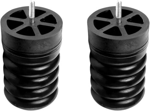 SuperSprings SSR-217-47 Left and Right Rear Black SumoSprings fits 2019 2023 Silverado Sierra 1500 4x2 4x4 | Reduces Rear End Sag, Decreases Vibration & Stabilizes Sway in Saudi Arabia