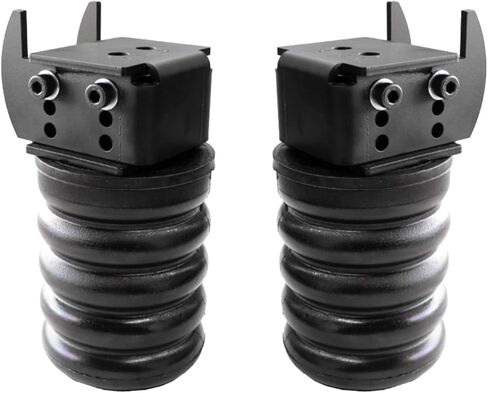 SuperSprings SSR-217-47 Left and Right Rear Black SumoSprings fits 2019 2023 Silverado Sierra 1500 4x2 4x4 | Reduces Rear End Sag, Decreases Vibration & Stabilizes Sway in Saudi Arabia