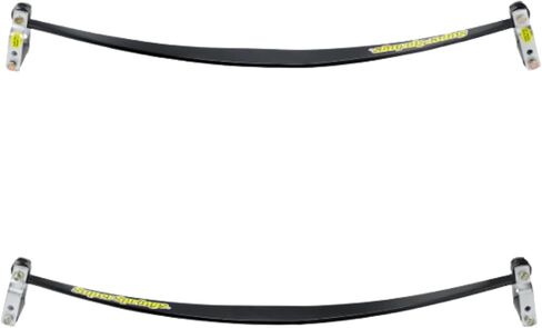 SuperSprings SSR-217-47 Left and Right Rear Black SumoSprings fits 2019 2023 Silverado Sierra 1500 4x2 4x4 | Reduces Rear End Sag, Decreases Vibration & Stabilizes Sway in Saudi Arabia