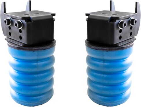 SuperSprings SSR-217-47 Left and Right Rear Black SumoSprings fits 2019 2023 Silverado Sierra 1500 4x2 4x4 | Reduces Rear End Sag, Decreases Vibration & Stabilizes Sway in Saudi Arabia