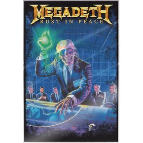Megadeth - Music Poster (غلاف الألبوم: Rust in Peace) (الحجم: 24 "× 36") in Kuwait