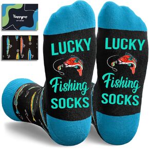 HAPPYPOP Funny Casino Poker Gifts for Men - Gambling Gifts Las Vegas Gifts, Lucky Poker Socks in Saudi Arabia