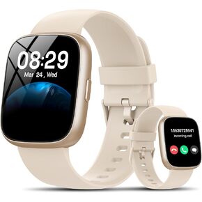 Watch Smart Watch مع Alexa مدمج ، 1.83 "HD Touchscreen Litness Tracker مع استدعاء Bluetooth ، ساعة اللياقة مع معدل ضربات القلب/شاشة النوم ، 120+ أوضاع رياضية ، ساعة ذكية مقاومة للماء IP68 لنظام Android IOS in Kuwait