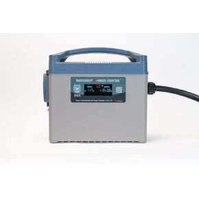 Power Watchdog WPC50A, Power Center - Voltage Booster & Surge Protector with EPO Shut Off, Bluetooth & WiFi, and LCD Display - 50 Amp in Kuwait