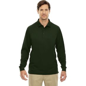 Ash City Core 365 Mens Pinnacle Performance Long Sleeve Pique Polos (88192) in Kuwait