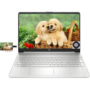 HP 2025 15 Laptop Computer, 15.6" FHD College Students Business Laptop, Intel Core i5 (10 Cores), 64GB RAM 1TB SSD+512GB Docking Set, Windows 11 Pro Lifetime Office, 10-Key Number Pad in Kuwait