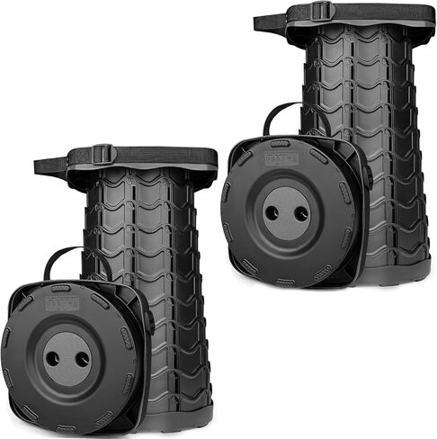 2 عبوة براز قابلة للطي مربعة ، 400 رطل كحد أقصى للوزن ، وخفيفة الوزن ولكن قوية وقابلة للطي قابلة للطي ببراز التخييم القابل للطي للبالغين في الهواء الطلق المشي لمسافات طويلة in Kuwait