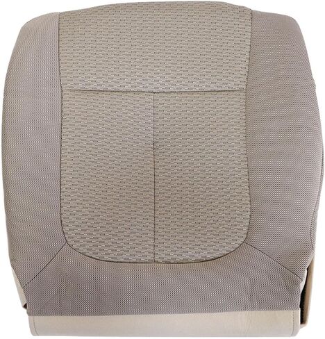 Driver Side Bottom Seat Cover Adobe Tan #MA or UA or MW or FW Cloth Left Compatible with Ford F150 Lariat Single-Cab Super Crew Crew-Cab 2011 2012 2013 2014 in Kuwait