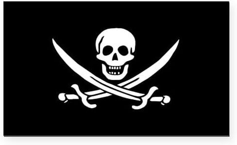CafePress Calico Jack Jolly Roger Rectangle Car Bumper Magnet in Saudi Arabia