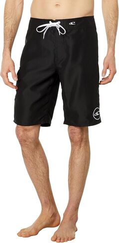 Poardshorts الصلبة للرجال البالغة 21 بوصة - جذوع السباحة المقاومة للماء للرجال ذوي النسيج الجاف الجاف والجيوب ، الأحمر 1-34 in Kuwait