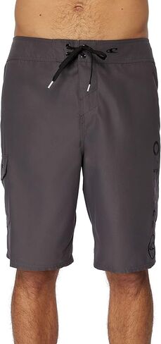 Poardshorts الصلبة للرجال البالغة 21 بوصة - جذوع السباحة المقاومة للماء للرجال ذوي النسيج الجاف الجاف والجيوب ، الأحمر 1-34 in Kuwait
