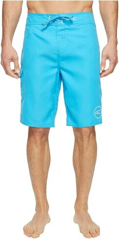 Poardshorts الصلبة للرجال البالغة 21 بوصة - جذوع السباحة المقاومة للماء للرجال ذوي النسيج الجاف الجاف والجيوب ، الأحمر 1-34 in Kuwait