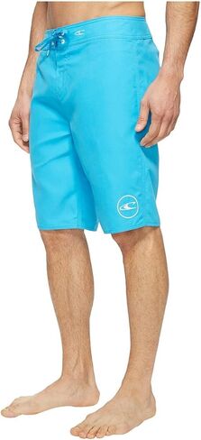 Poardshorts الصلبة للرجال البالغة 21 بوصة - جذوع السباحة المقاومة للماء للرجال ذوي النسيج الجاف الجاف والجيوب ، الأحمر 1-34 in Kuwait