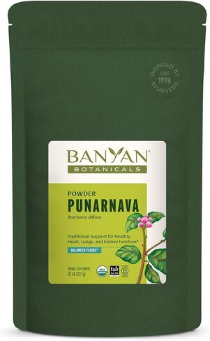 Banyan Botanicals Organic Punarnava Powder – Boerhavia diffusa – for Weight Management, Liver & Kidney Support & More* – 1/2lb. ­– Non-GMO Sustainably Sourced Vegan in Saudi Arabia