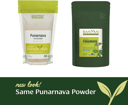 Banyan Botanicals Organic Punarnava Powder – Boerhavia diffusa – for Weight Management, Liver & Kidney Support & More* – 1/2lb. ­– Non-GMO Sustainably Sourced Vegan in Saudi Arabia