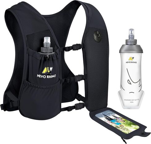 N NEVO RHINO Running Vest with 350ML TPU Soft Flask,Adjustable Chest Straps in Saudi Arabia