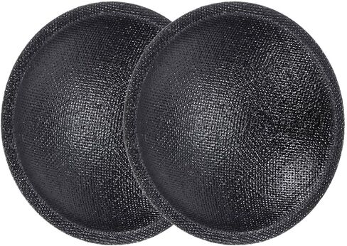 Meccanixity 4 PCS مكبر صوت الغبار Cap 38mm/1.5 "القطر الخارجي القماش المزيوت غطاء القبة غطاء فتحة فتحات فتحة فتحات للاضطراب لملحقات السماعات إصلاح in Saudi Arabia