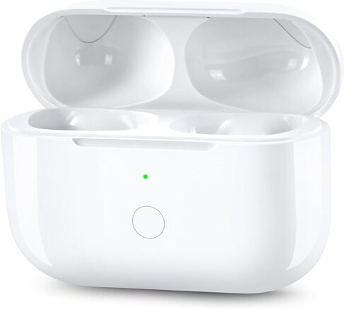Wireless Charging Case Compatible with AirPod 1 2, Air Pods 1 2 Charger Case Replacement with Bluetooth Pairing Sync Button, No Earbuds,White in Saudi Arabia