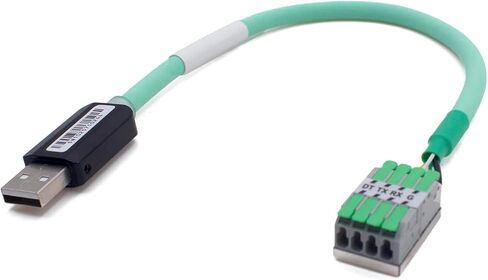 محول المحول التسلسلي العالمي لـ USB إلى RS232 ، الصف الصناعي 3000V معزولة بالكامل ، شرائح Silicon CP2102N ، الإسكان المعدني الوعرة ، كابل مرنة للغاية (UIC321H) in Kuwait
