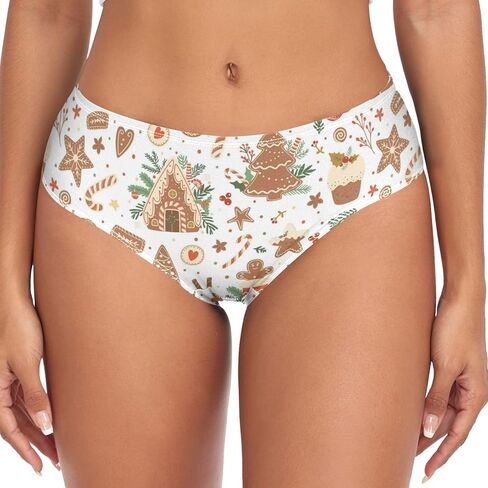 Womens Stylish Sexy Pattern Girls Underwear Soft Breathable High Waist Brief Stretchy Bikini Panties in Saudi Arabia