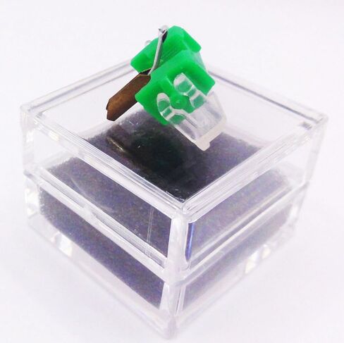 New Boxed Diamond Presection Stylus Needle for Shure M44-3 N44-7 M44G M44-7 FITS Dual M44G ، DN305 ، DN306 CARTRIDGES LP PHONOGRAGESS (Blue) in Saudi Arabia
