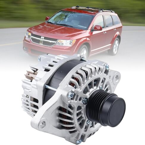 2627727 Alternator Compatible with 2017-2020 Hyundai Elantra 2018-2021 Kona 2020-2021 Kia Soul,2021 Seltos 2.0L Replace# 373002E821 in Kuwait