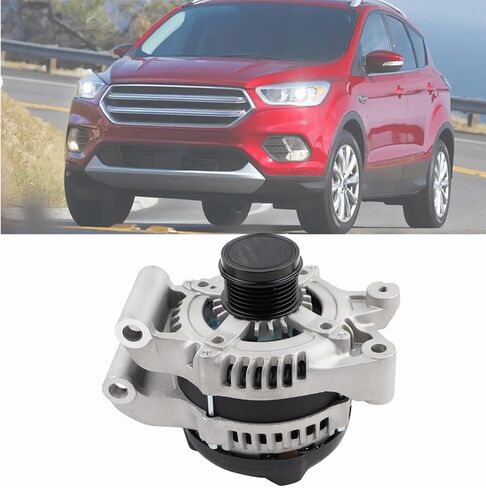 2627727 Alternator Compatible with 2017-2020 Hyundai Elantra 2018-2021 Kona 2020-2021 Kia Soul,2021 Seltos 2.0L Replace# 373002E821 in Kuwait