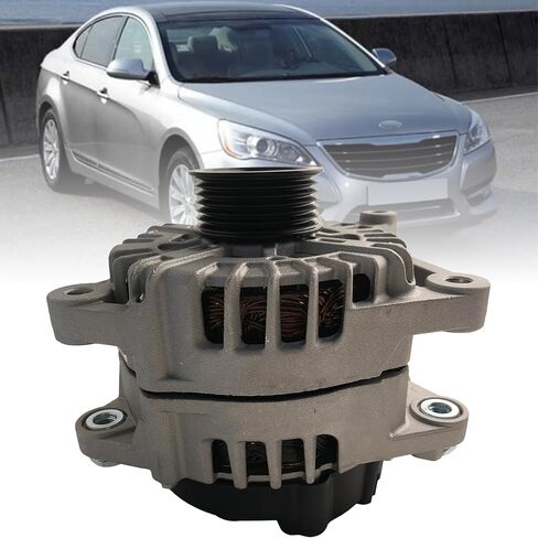 2627727 Alternator Compatible with 2017-2020 Hyundai Elantra 2018-2021 Kona 2020-2021 Kia Soul,2021 Seltos 2.0L Replace# 373002E821 in Kuwait