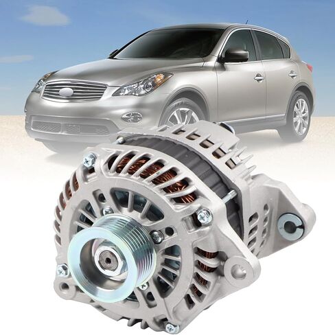 2627727 Alternator Compatible with 2017-2020 Hyundai Elantra 2018-2021 Kona 2020-2021 Kia Soul,2021 Seltos 2.0L Replace# 373002E821 in Kuwait