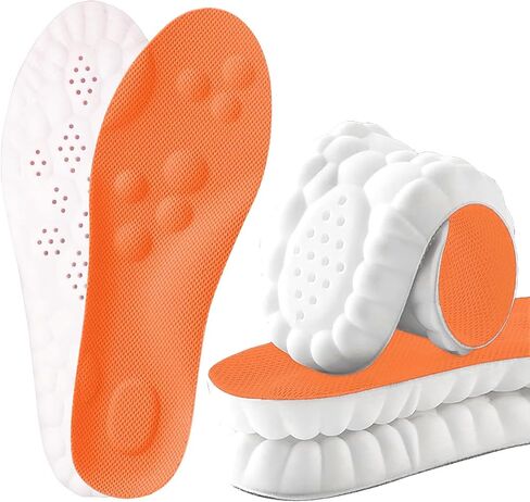 2 زوج 4D سحابة التكنولوجيا النعل super soft comfort النعال | النعال الرغوية للذاكرة على شكل حرف U ، نعل سحابة 4D للنساء للنساء. in Saudi Arabia
