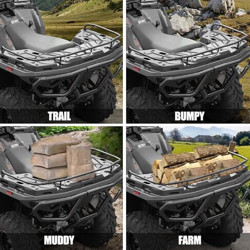 A & UTV Pro Front & الخلفي مجموعة موسع الرف في الفترة 2014-2022 Polaris Sportsman Touring 570 SP EPS ، لـ Sportsman 450 HO: 2016-2020 ، موسع الصلب الصلب ، استبدل OEM # 2879716 ، 2879717 ، 2pcs in Saudi Arabia