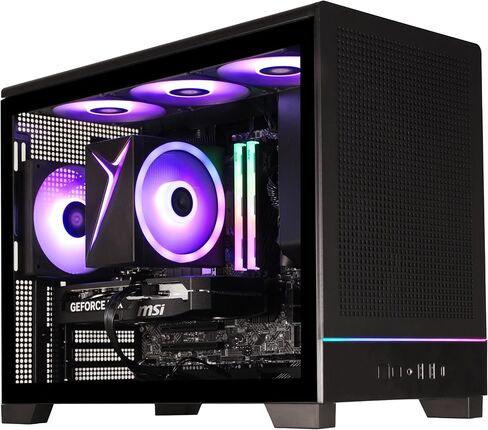 STORMCRAFT Sirius PC Gaming Desktop AMD Ryzen 7 7700 Max 5.3 GHz, RTX 5060 Ti 8GB, 16GB DDR5 6000Mhz RGB Memory, 1TB NVMe SSD,USB Type C, VR-Ready, WiFi BT, Win 11 Home Prebuilt Tower Computer in Saudi Arabia