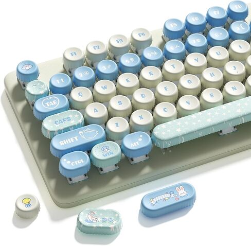 XVX Ceramic Glaze Coating Keycaps ، MOA keycap تقوم بتعيينات مفاتيح لوحة مفاتيح Dye-Substr in Saudi Arabia