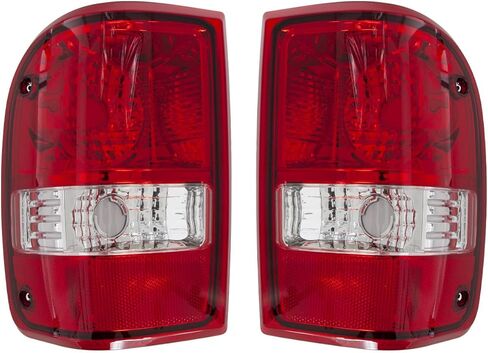 RLB-HILON Left Side Rear Tail Light Assembly Compatible with Ford Ranger 2006 2007 2008 2009 2010 2011 Year in Saudi Arabia