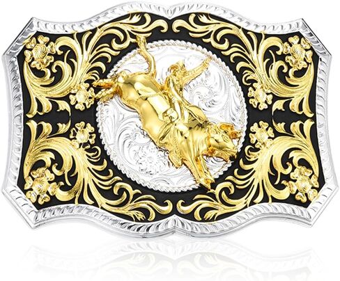 إبزيم حزام أمريكي غربي للرجال، إبزيم حزام ذهبي على شكل عقرب وحصان الديك، أبازيم للرجال من رعاة البقر الغربيين in Kuwait