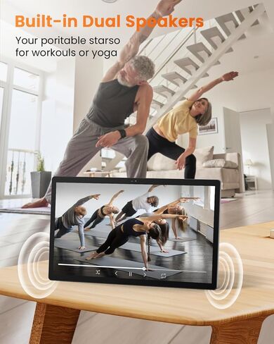 15.6 Inch Android 14 Tablet, Octa-Core Long Battery Large Tablets in Kuwait