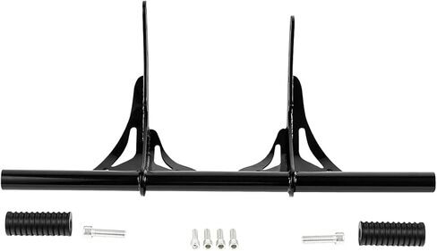 TCT-MOTORPARTS Front Black Crash Bar Protector for Harley Dyna W/Mid Control 2006-2017 Fat Bob/Low Rider FXDL/Wide Glide/Street Bob/Switchback/Wide Glide in Saudi Arabia