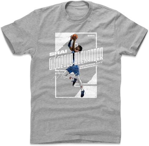500 LEVEL Shai Gilgeous-Alexander Shirt - Shai Gilgeous-Alexander Stretch WHT (Royal Blue, Large) in Saudi Arabia
