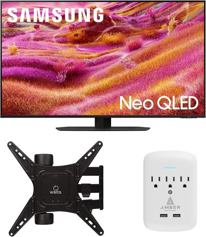 Samsung qn55qn90fafxza 55 بوصة Neo Qled 4K QN90F Vision TV مع جهاز تلفزيون Smart Walts-43-90 حماية العنبر 3-OTELT-SURGE (2025) in Saudi Arabia