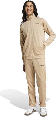 بدلة المسار الخطي قطار Adidas للرجال ، الأزرق الداكن ، xx-large in Kuwait