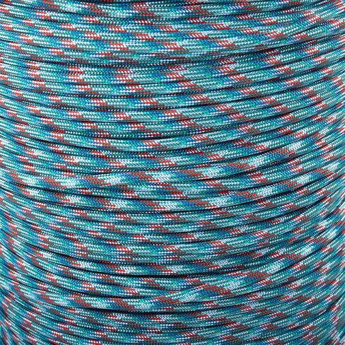 Paracord Planet 550 Camping Collection – Type III Paracord for Outdoor Enthusiasts - Campfire 50 Feet in Saudi Arabia
