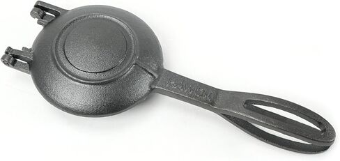 HAWOK Compact Cast Iron Grilled Sandwich Maker, Double Sided Frying Pan, Breakfast Sandwich Maker, Hot Dog Toaster in Kuwait