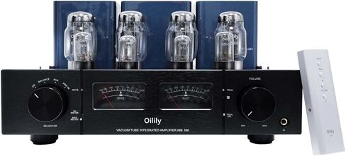 A88 kt88 x4 ac4 amplifier ، 45W+45W Class AB ، أنبوب الفراغ المدمج مضخمًا ثلاثيًا ووضعًا خطيًا للغاية ، صوت عالي الدقة لـ Audiophiles (أسود) in Saudi Arabia