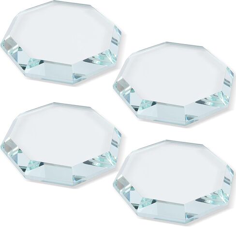 2 Pack Rectangular Glass Paperweight, Paperweight Decorative Blocks, Clear Glass Tiles for Crafts, Home Decoration, Ornaments Book, Maps in Saudi Arabia